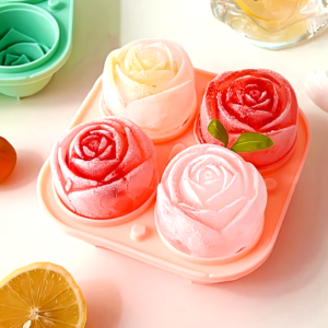 Elegant Rose Shaped Ice Cube Silicone | Icetray Flower | Ice Ball Mold Food Grade for Effortless Dessert Summer Drinks - Image 6