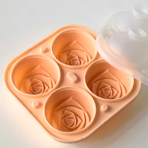 Elegant Rose Shaped Ice Cube Silicone | Icetray Flower | Ice Ball Mold Food Grade for Effortless Dessert Summer Drinks - Image 8