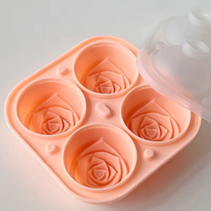 Elegant Rose Shaped Ice Cube Silicone | Icetray Flower | Ice Ball Mold Food Grade for Effortless Dessert Summer Drinks - Image 7